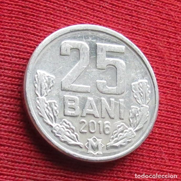 Monete antiche di Europa: Moldavia Moldova 25 bani 2016 KM# 3 Lt 1702