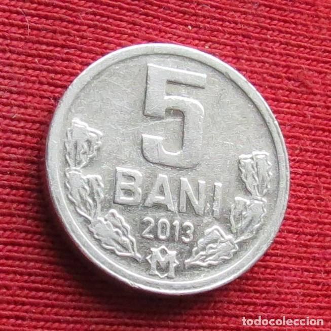 Monete antiche di Europa: Moldavia Moldova 5 bani 2013 KM# 2 Lt 1707