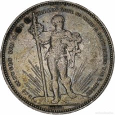 Monedas antiguas de Europa: [#1162569] MONEDA, SUIZA, 5 FRANCS, 1879, BASEL, BC+, PLATA, KM:S14