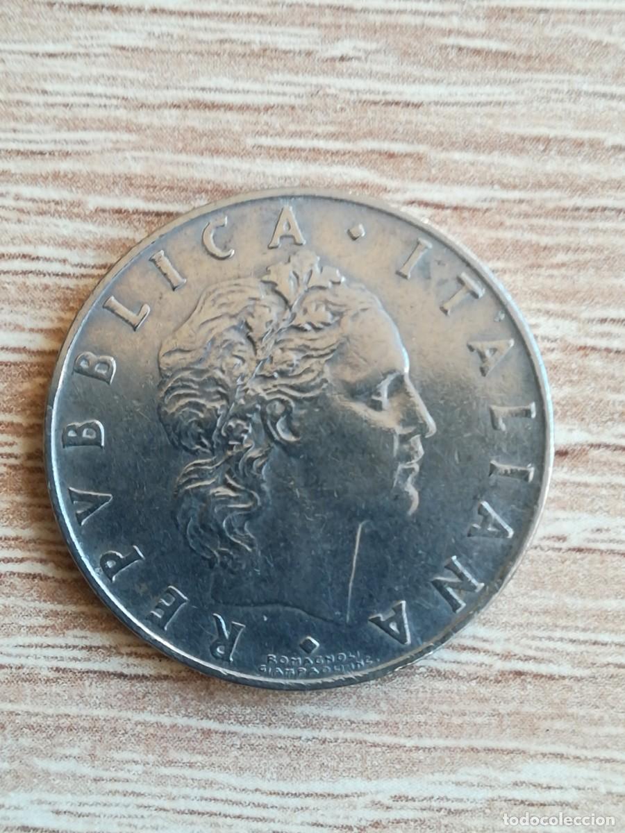 Old Coins of Europe: MONEDA 50 LIRAS ITALIA - A&Ntilde;O 1956.