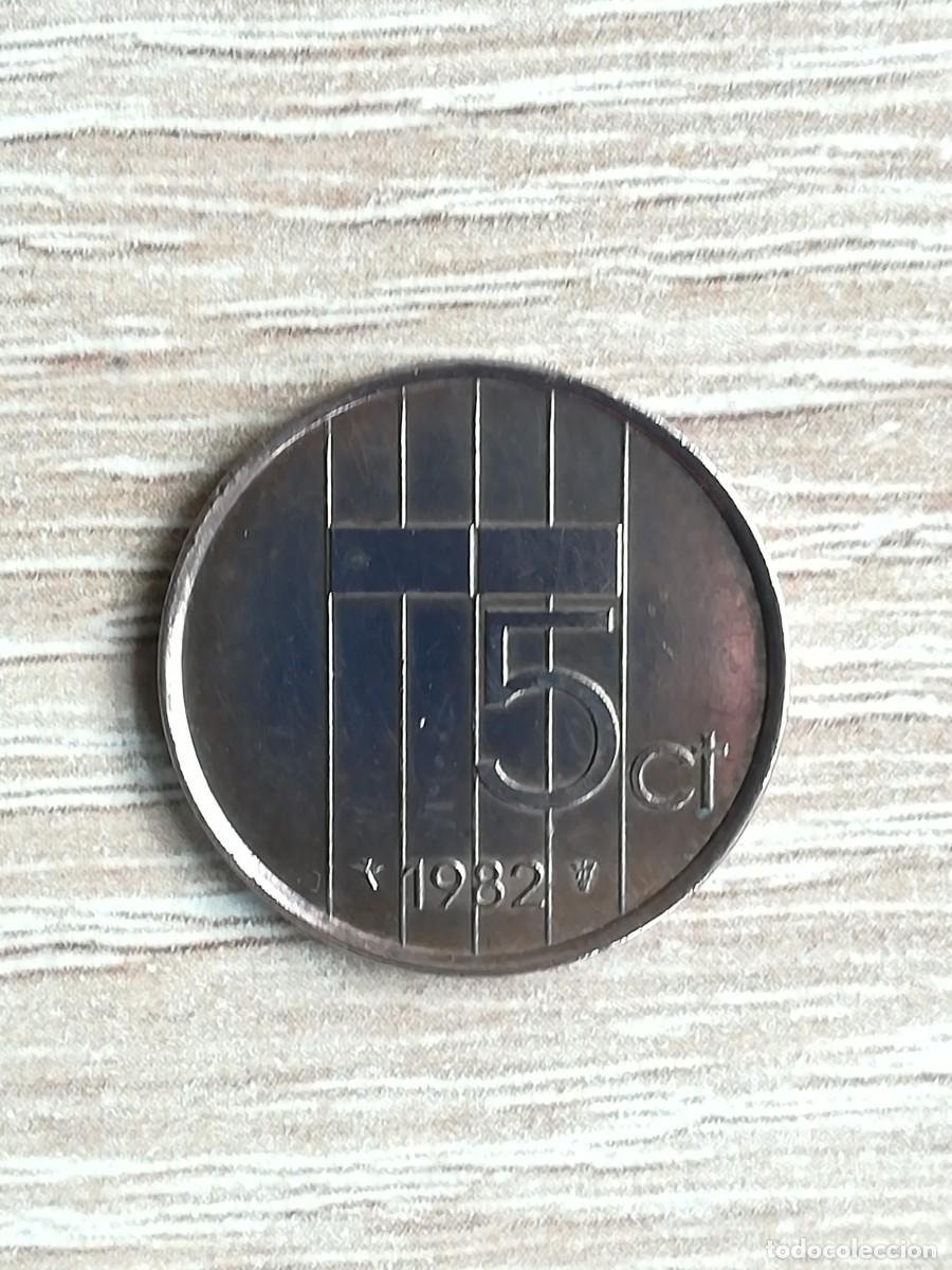 Monedas antiguas de Europa: MONEDA 5 CENT HOLANDA - A&Ntilde;O 1982. - Foto 2