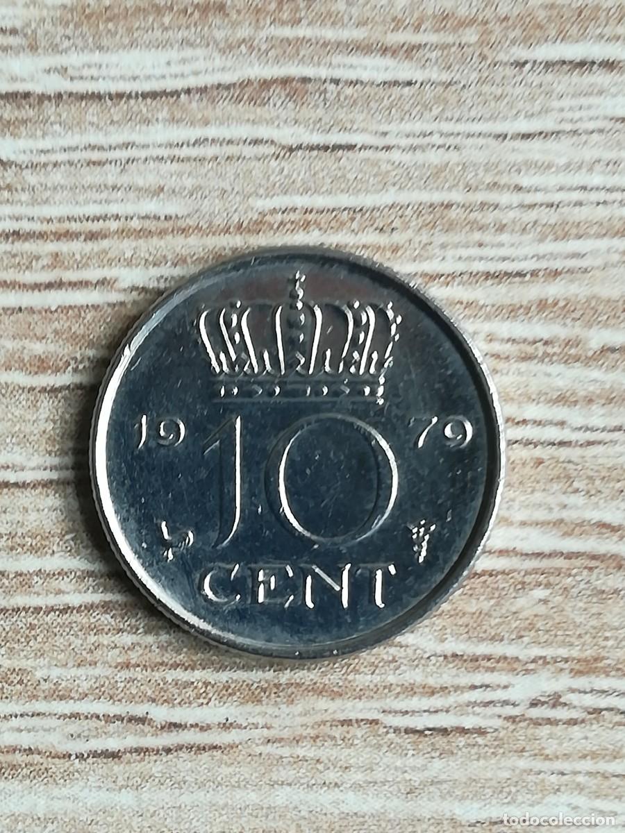 Monedas antiguas de Europa: MONEDA 10 CENT HOLANDA - A&Ntilde;O 1979. - Foto 2