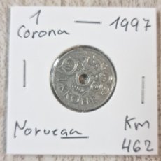 Monedas antiguas de Europa: MONEDA DE NORUEGA 1997 - 1 CORONA - MONEDA ENCARTONADA