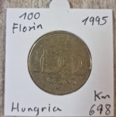 Monedas antiguas de Europa: MONEDA DE HUNGRIA 1995 - 100 FLORINES - MONEDA ENCARTONADA