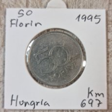 Monedas antiguas de Europa: MONEDA DE HUNGRIA 1995 - 50 FLORINES - MONEDA ENCARTONADA