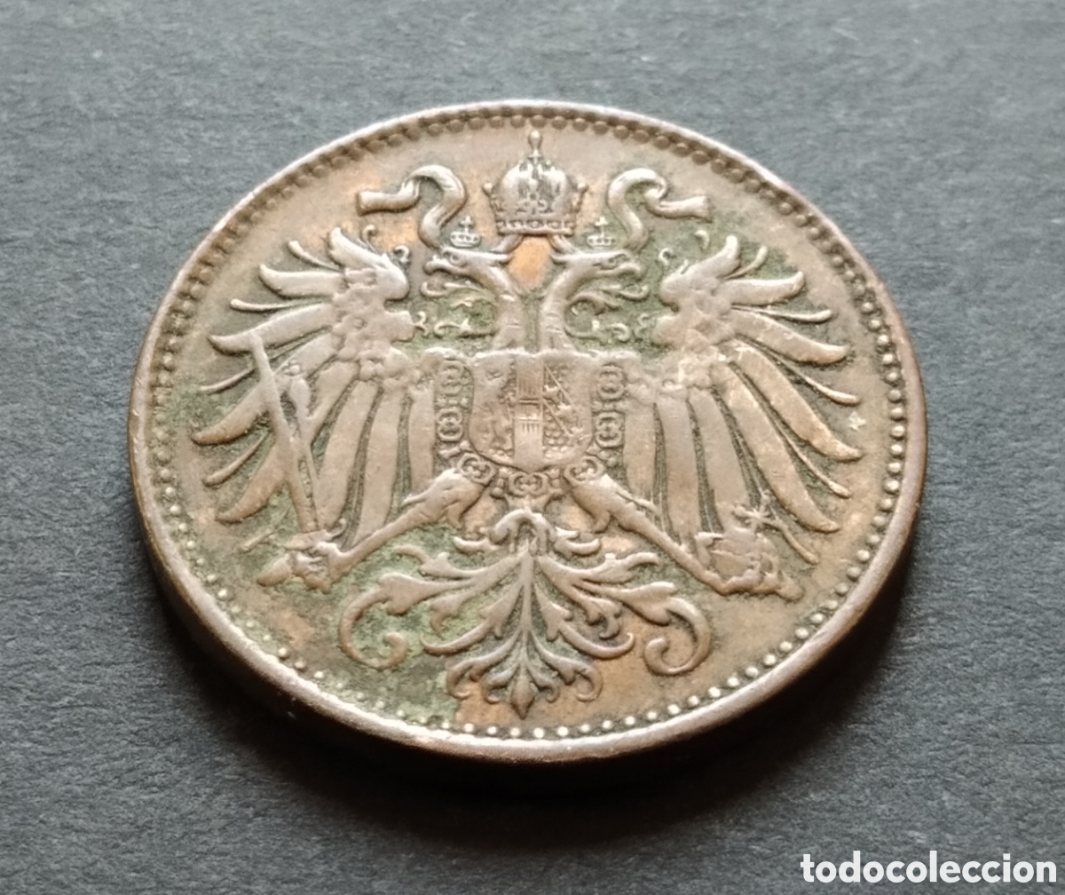 Monedas antiguas de Europa: MONEDA - AUSTRIA 2 HELLERS 1894 - Foto 4