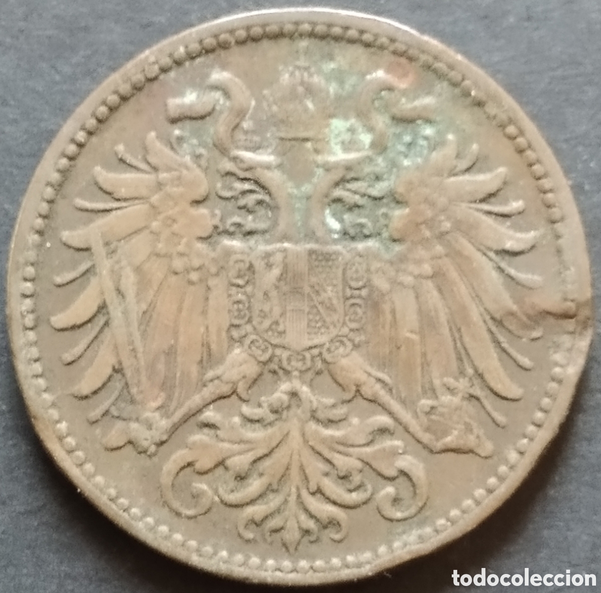 Monedas antiguas de Europa: MONEDA - AUSTRIA 2 HELLERS 1897 - Foto 2