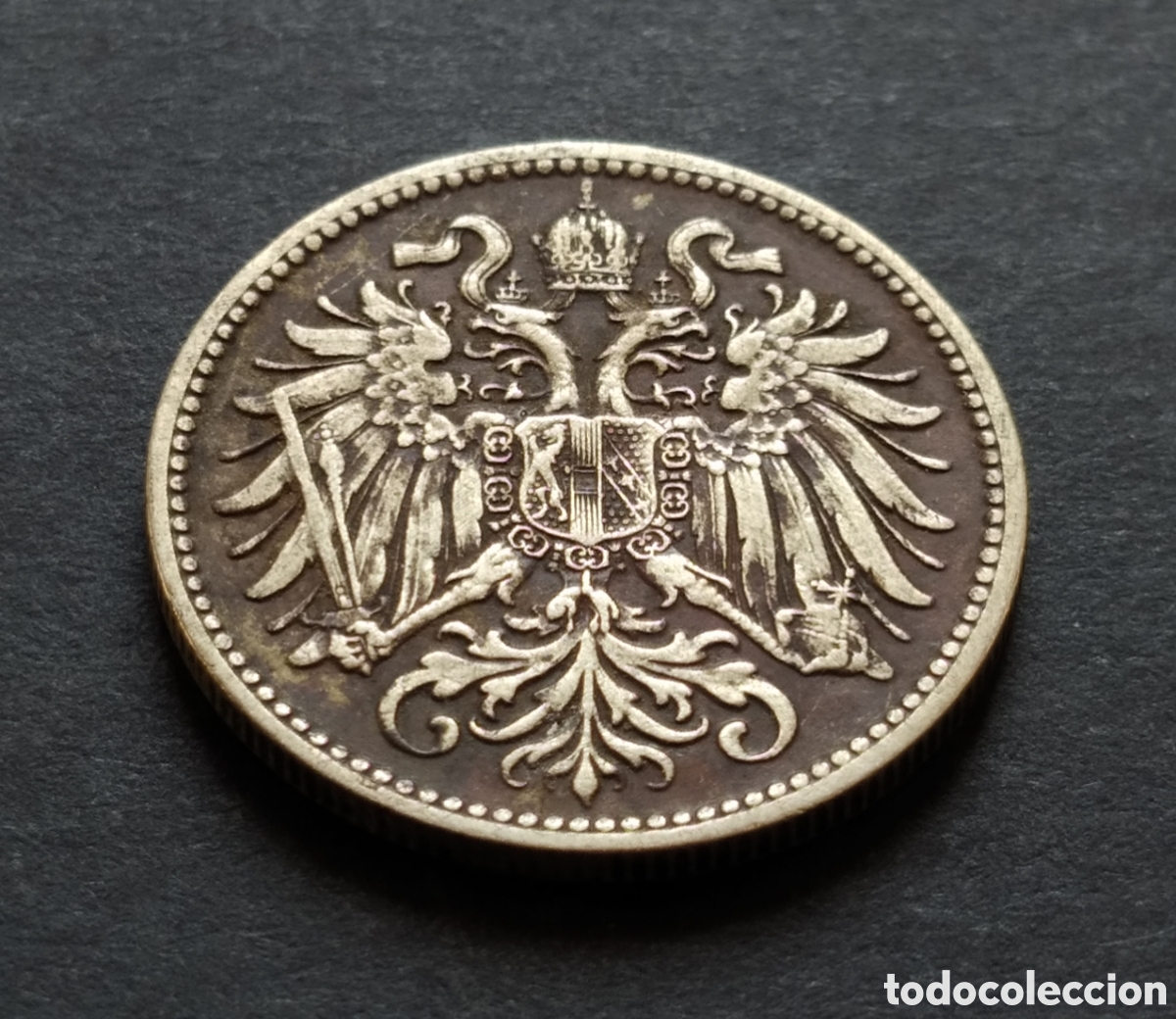 Monedas antiguas de Europa: MONEDA - AUSTRIA 10 HELLERS 1915 - Foto 4