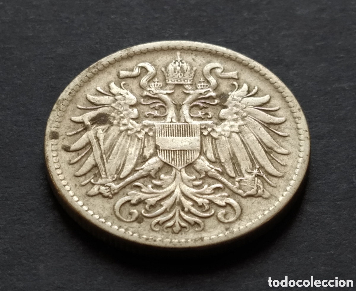 Monedas antiguas de Europa: MONEDA - AUSTRIA 10 HELLERS 1916 - Foto 4