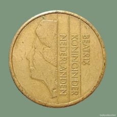 Monedas antiguas de Europa: HOLANDA (PAISES BAJOS) 5 CENTIMOS (CENTAVOS / CENT) GULDEN; AÑO 1988 KM# 202; CIRCULADA (BC);