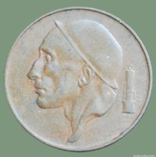 Monedas antiguas de Europa: BELGICA 50 CENTIMOS / CENTIMES FRANCOS (BELGIQUE); AÑO 1953; KM#144; CIRCULADA (BC)