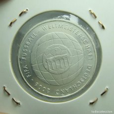 Monedas antiguas de Europa: 10 EUROS. PLATA. ALEMANIA - 2006 - DEUTSCHLAND. FIFA FUSSBALL. SIN CIRCULAR.