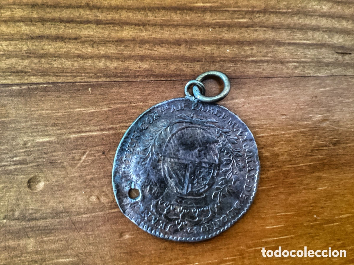 Monedas antiguas de Europa: Medalla francesa Token - States of Burgundy Mayor of Dijon Jean Pierre Burteur