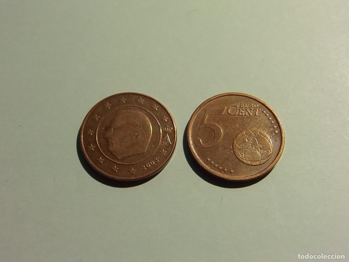 Monedas antiguas de Europa: BELGICA 5 C&Eacute;NTIMOS 2003 - BC - Foto 1