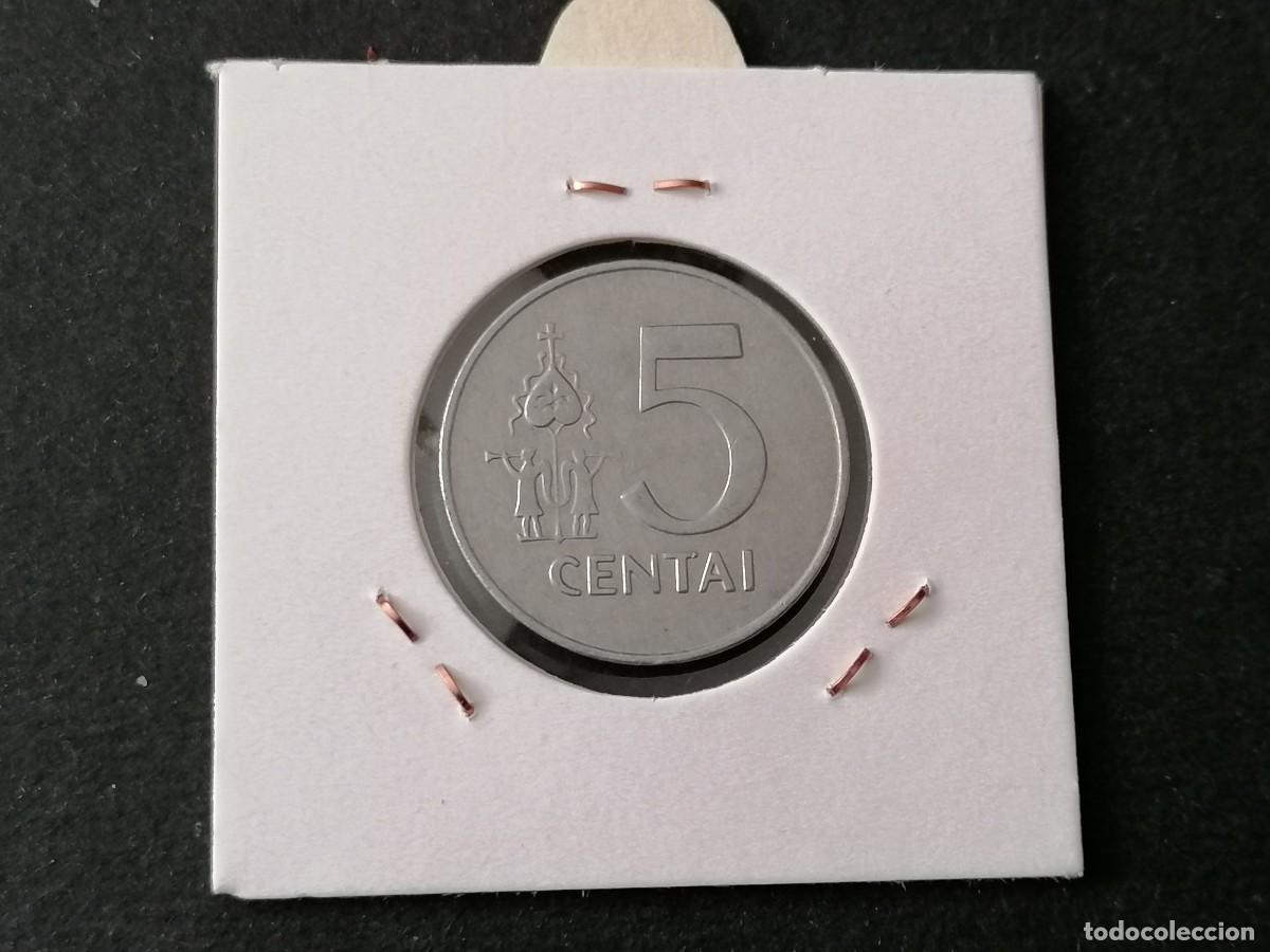 Monedas antiguas de Europa: Moneda 5 cent ,Lituania, 1991 , EBC - Foto 2