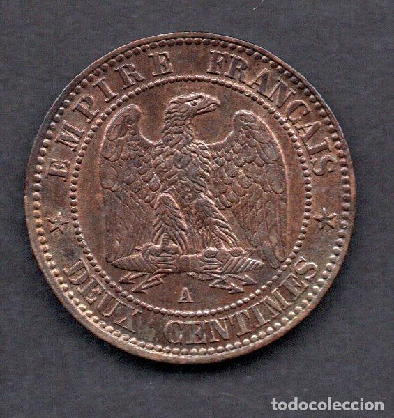 Monedas antiguas de Europa: FRANCIA - 2 CENTIMOS 1857 A - Foto 2