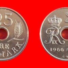 Monete antiche di Europa: 25 ORE 1966 DINAMARCA-99257