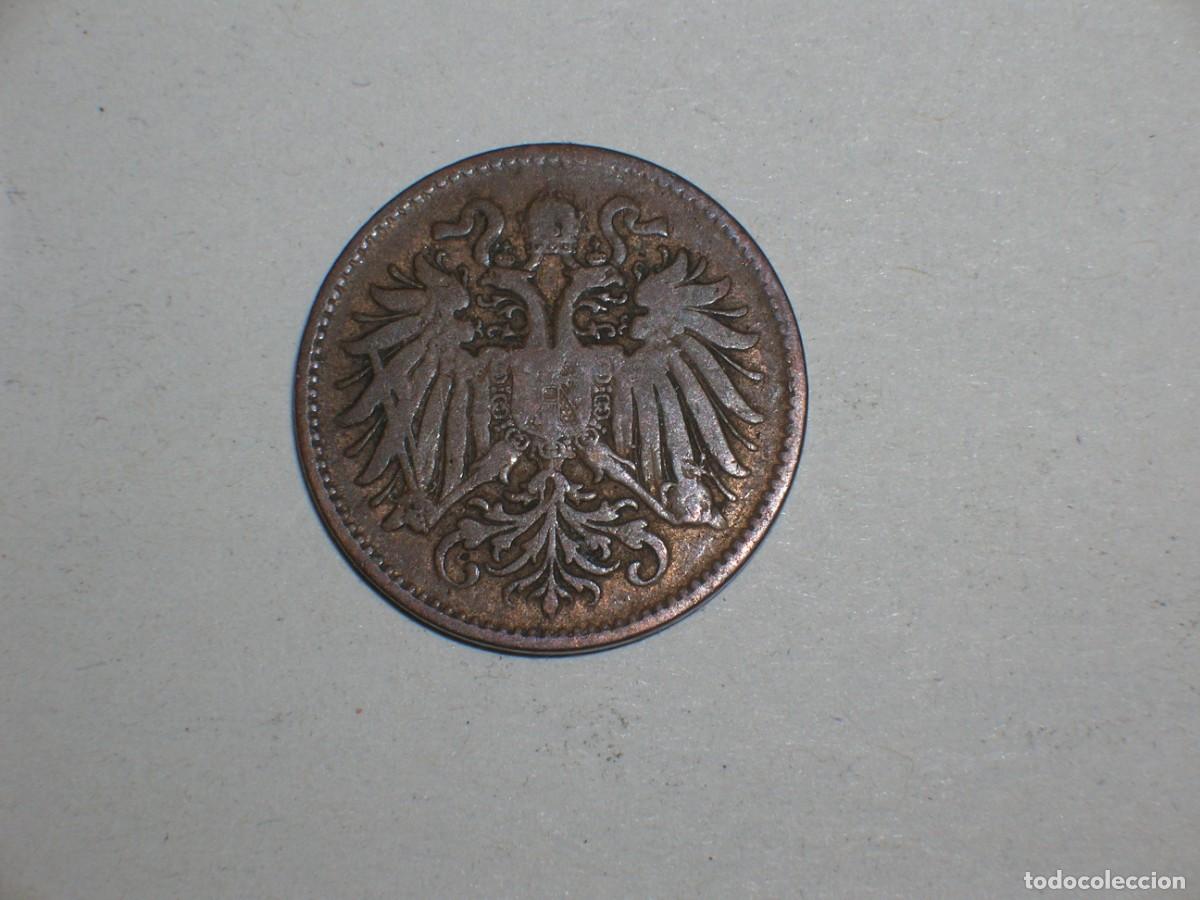 Monedas antiguas de Europa: AUSTRIA 2 heller 1893 (17363) - Foto 1