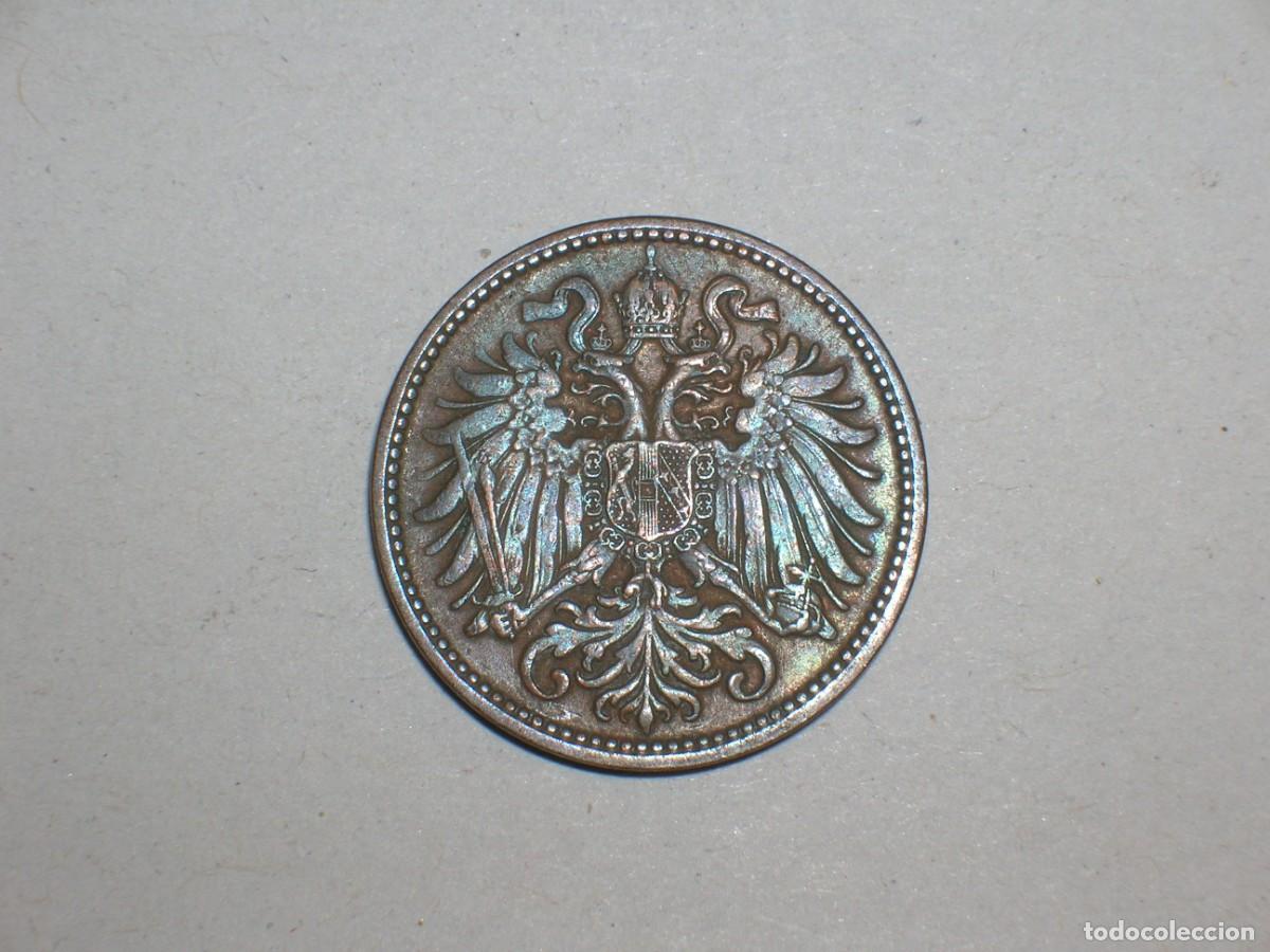Monedas antiguas de Europa: AUSTRIA 2 heller 1908 (17412) - Foto 1