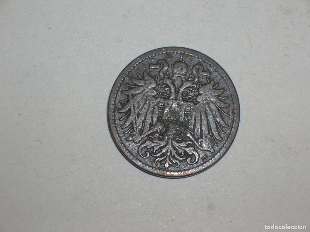 Monedas antiguas de Europa: AUSTRIA 2 heller 1908 (17413) - Foto 1