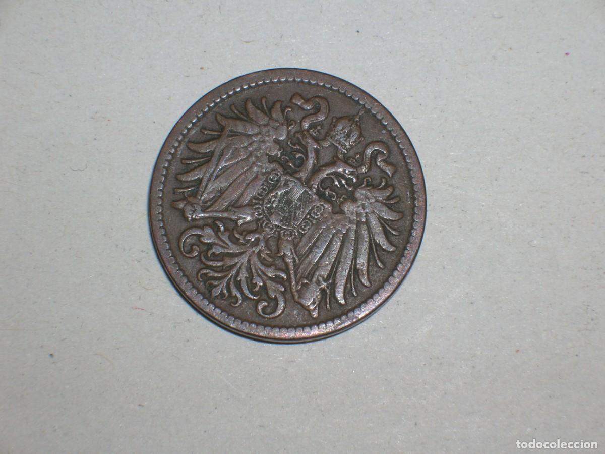 Monedas antiguas de Europa: AUSTRIA 2 heller 1909 (17418) - Foto 1