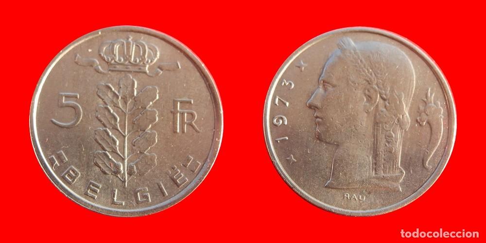 Monedas antiguas de Europa: 5 FRANCOS 1973 BELGIE BELGICA-99295