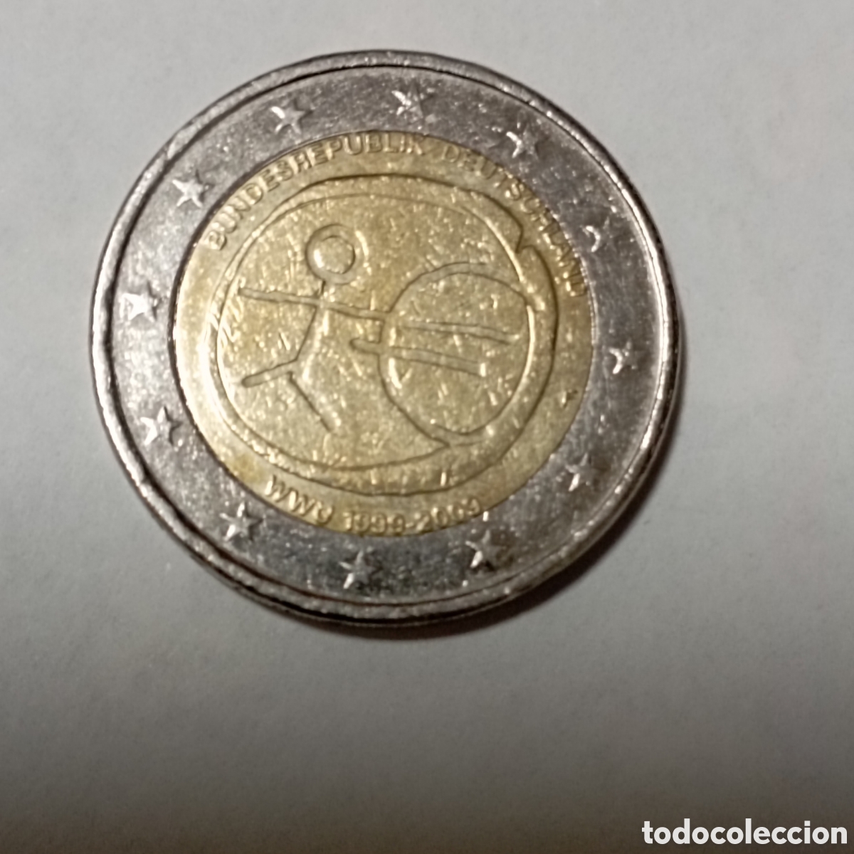 Monedas antiguas de Europa: Moneda de 2 euros - Foto 1