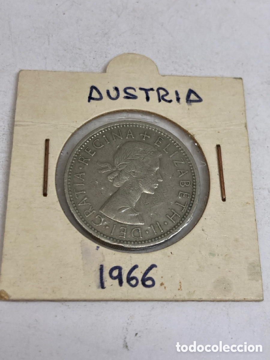 Monedas antiguas de Europa: Moneda de 2 Schilling 1966 Austria/L53 - Foto 1