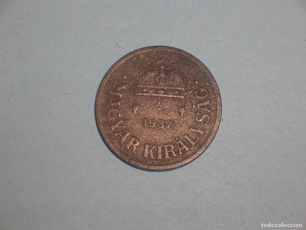 Monete antiche di Europa: HUNGRIA 2 filler 1937 (17750)