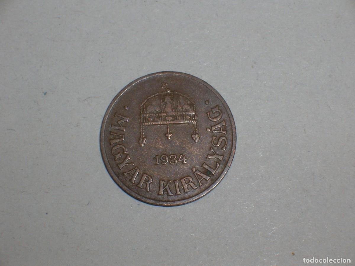 Monnaies anciennes de Europe: HUNGRIA 1 filler 1934 (17755)