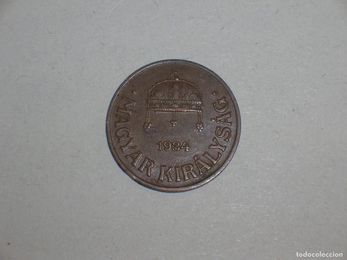 Monnaies anciennes de Europe: HUNGRIA 1 filler 1934 (17756)