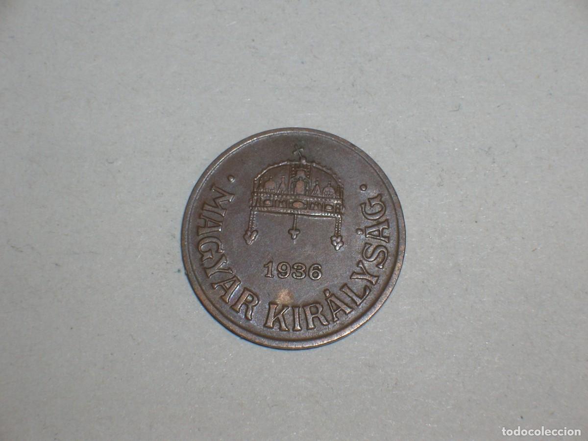 Monnaies anciennes de Europe: HUNGRIA 1 filler 1936 (17758)
