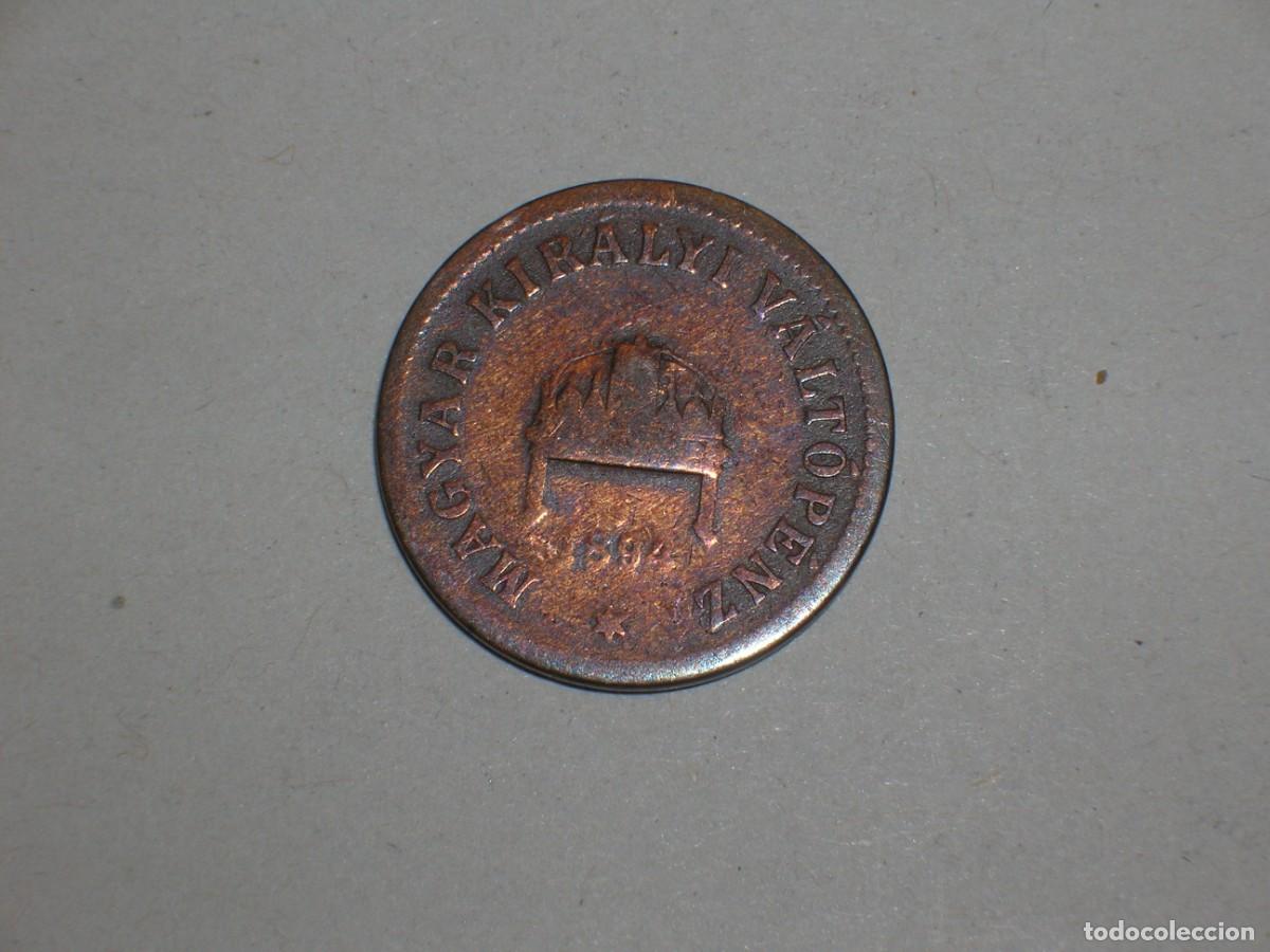 Monnaies anciennes de Europe: HUNGRIA 2 filler 1894 (17762)