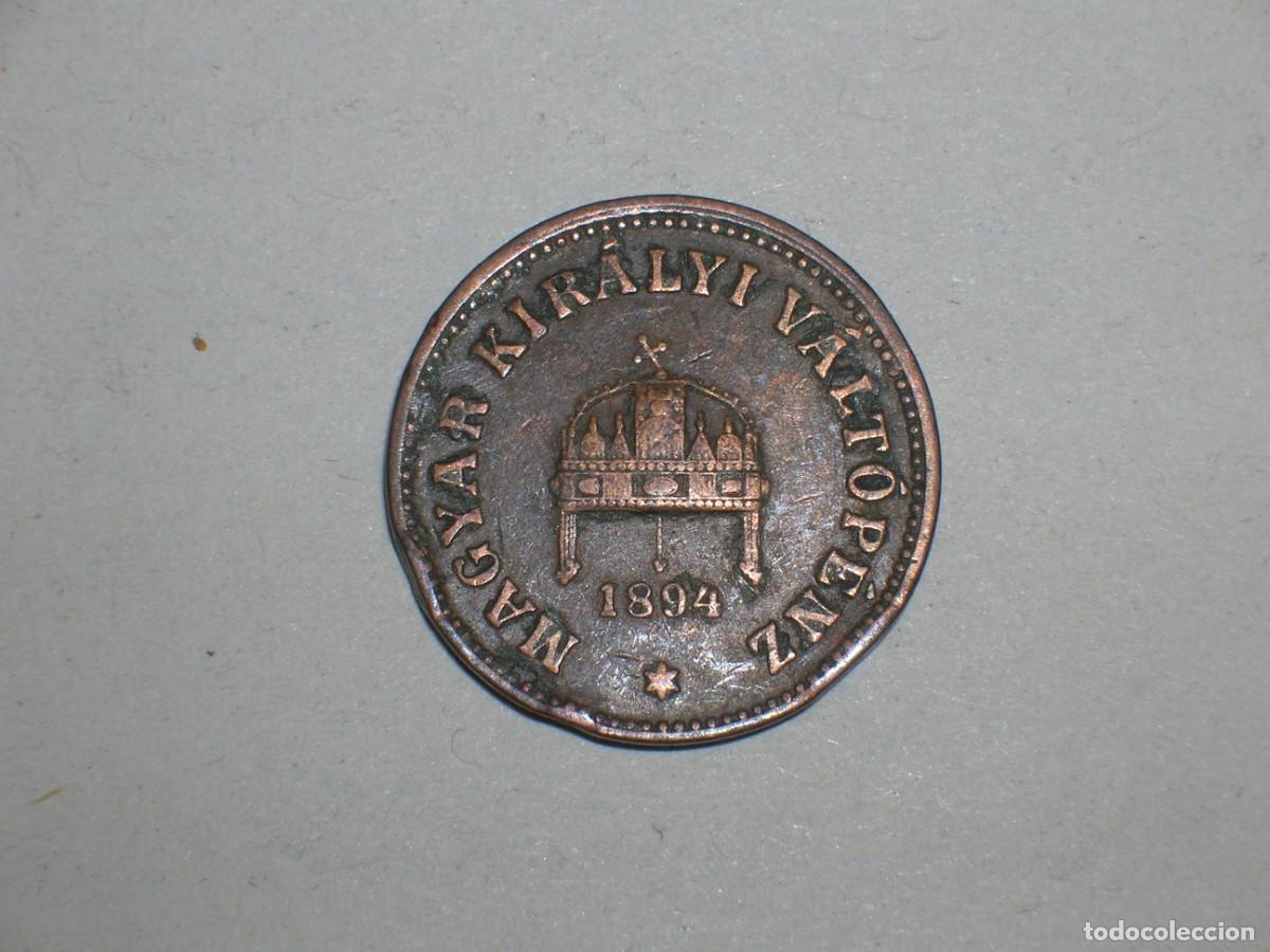 Monnaies anciennes de Europe: HUNGRIA 2 filler 1894 (17763)
