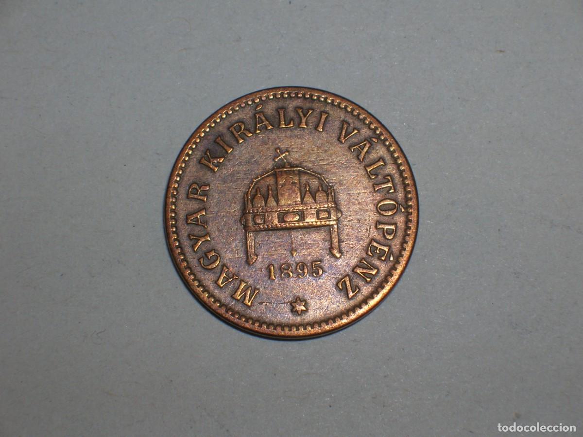 Old Coins of Europe: HUNGRIA 2 filler 1895 (17766)