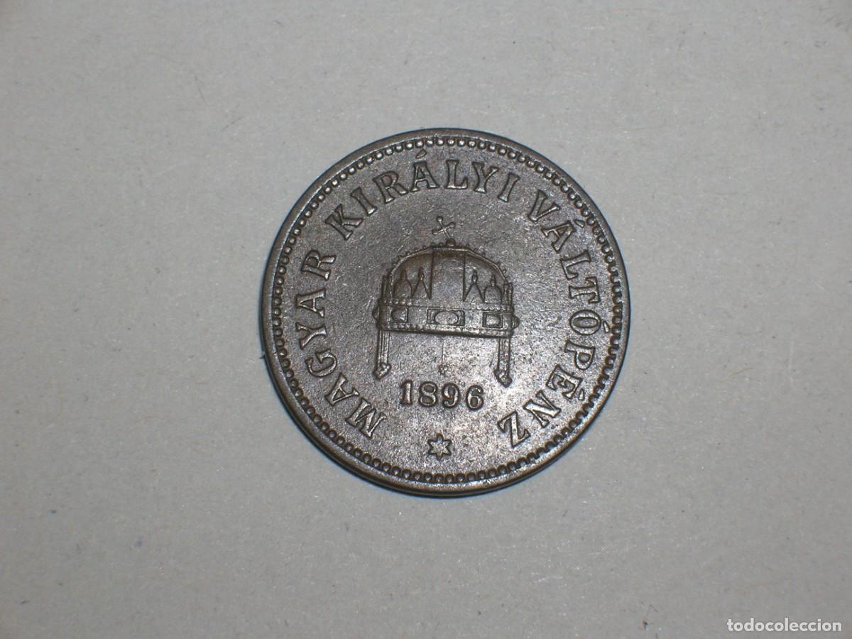 Old Coins of Europe: HUNGRIA 2 filler 1896 (17770)
