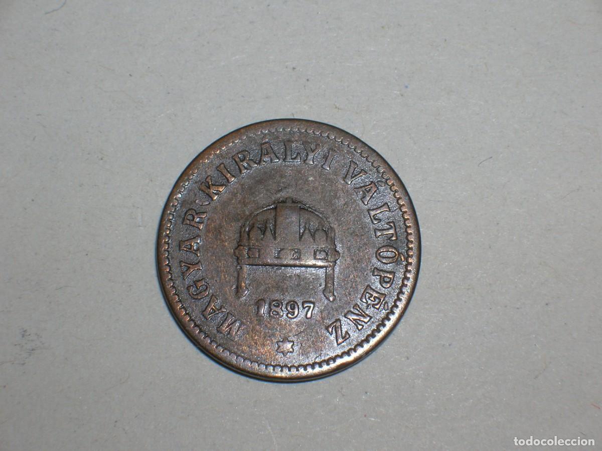 Old Coins of Europe: HUNGRIA 2 filler 1897 (17773)