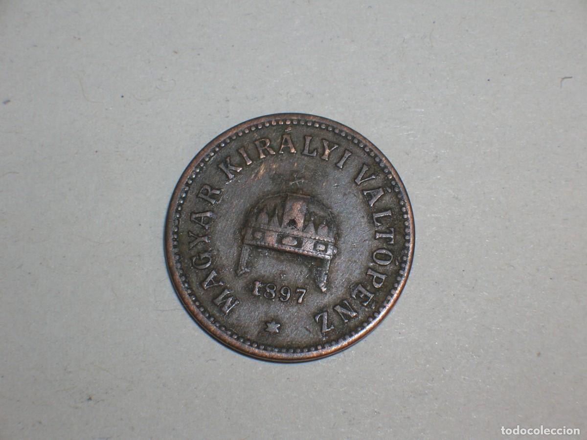 Old Coins of Europe: HUNGRIA 2 filler 1897 (17777)