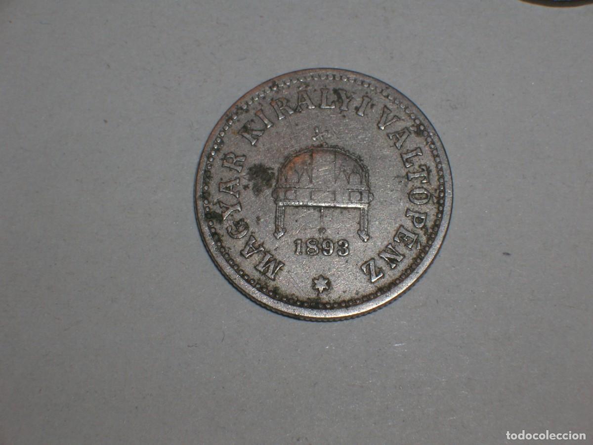 Old Coins of Europe: HUNGRIA 10 filler 1893 (17796)