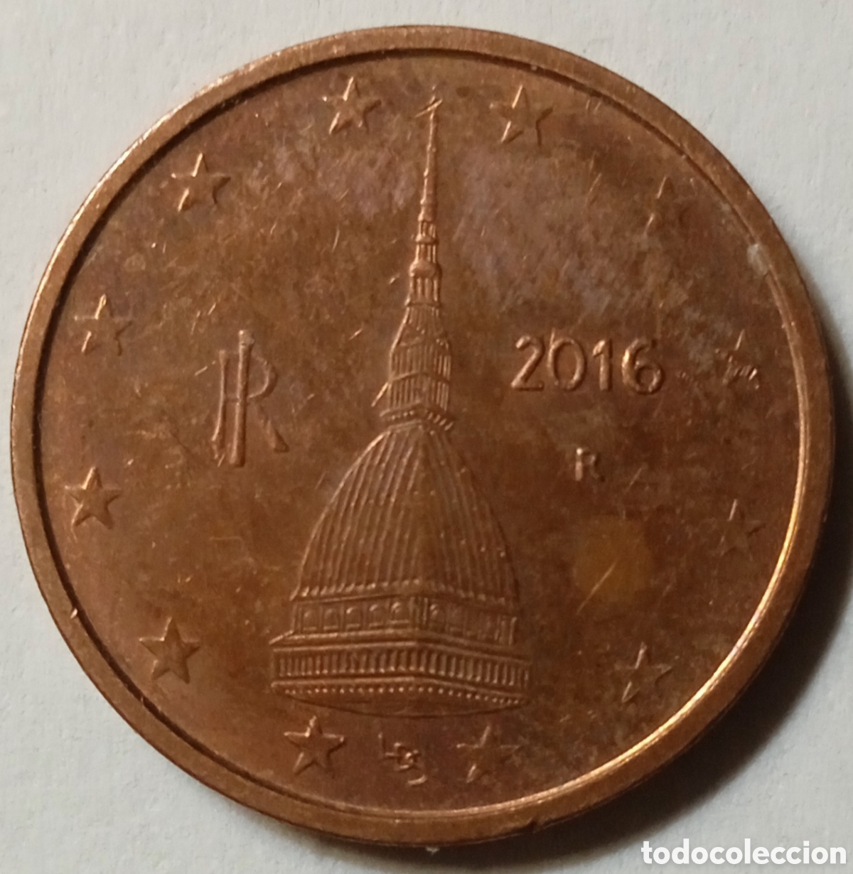 Monedas antiguas de Europa: 2 C&Eacute;NTIMOS/2016 (ITALIA) - Foto 1