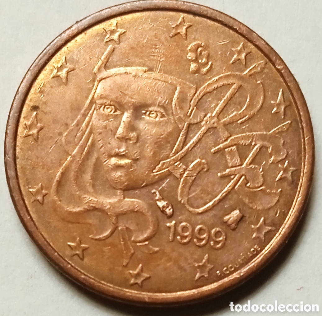 Monedas antiguas de Europa: 1 C&Eacute;NTIMO/1999 (FRANCIA) - Foto 1