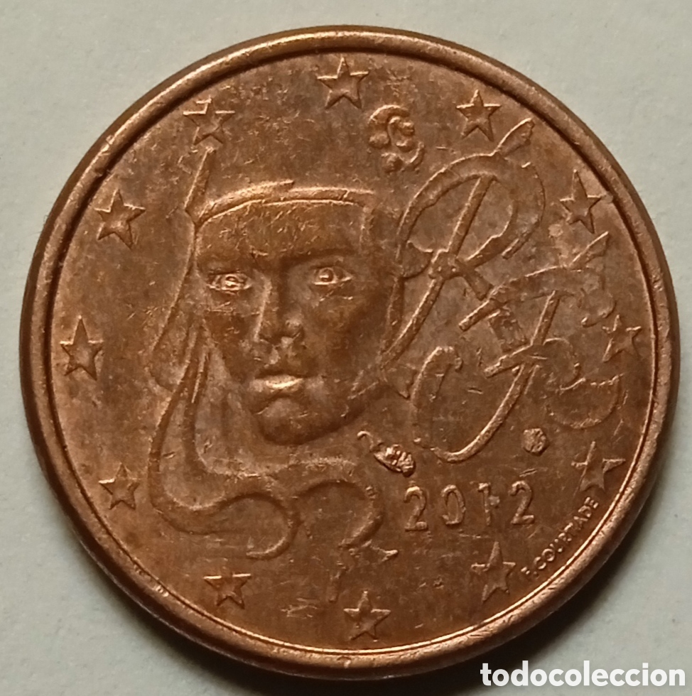 Monedas antiguas de Europa: 1 C&Eacute;NTIMO/2012 (FRANCIA) - Foto 1