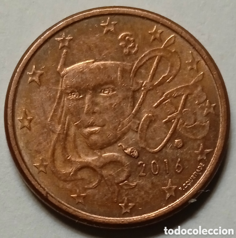 Monedas antiguas de Europa: 1 C&Eacute;NTIMO/2016 (FRANCIA) - Foto 1