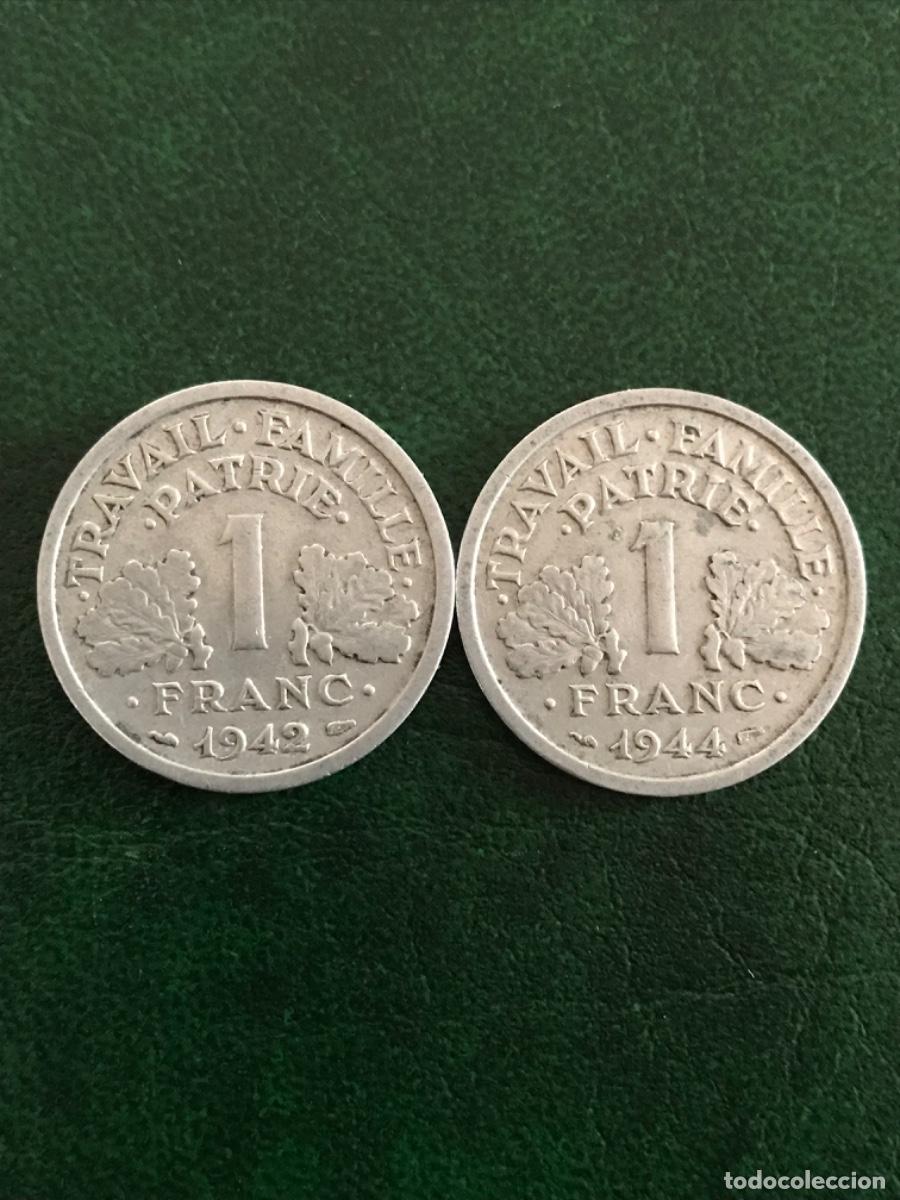Monedas antiguas de Europa: 2 Monedas de Francia - Foto 1