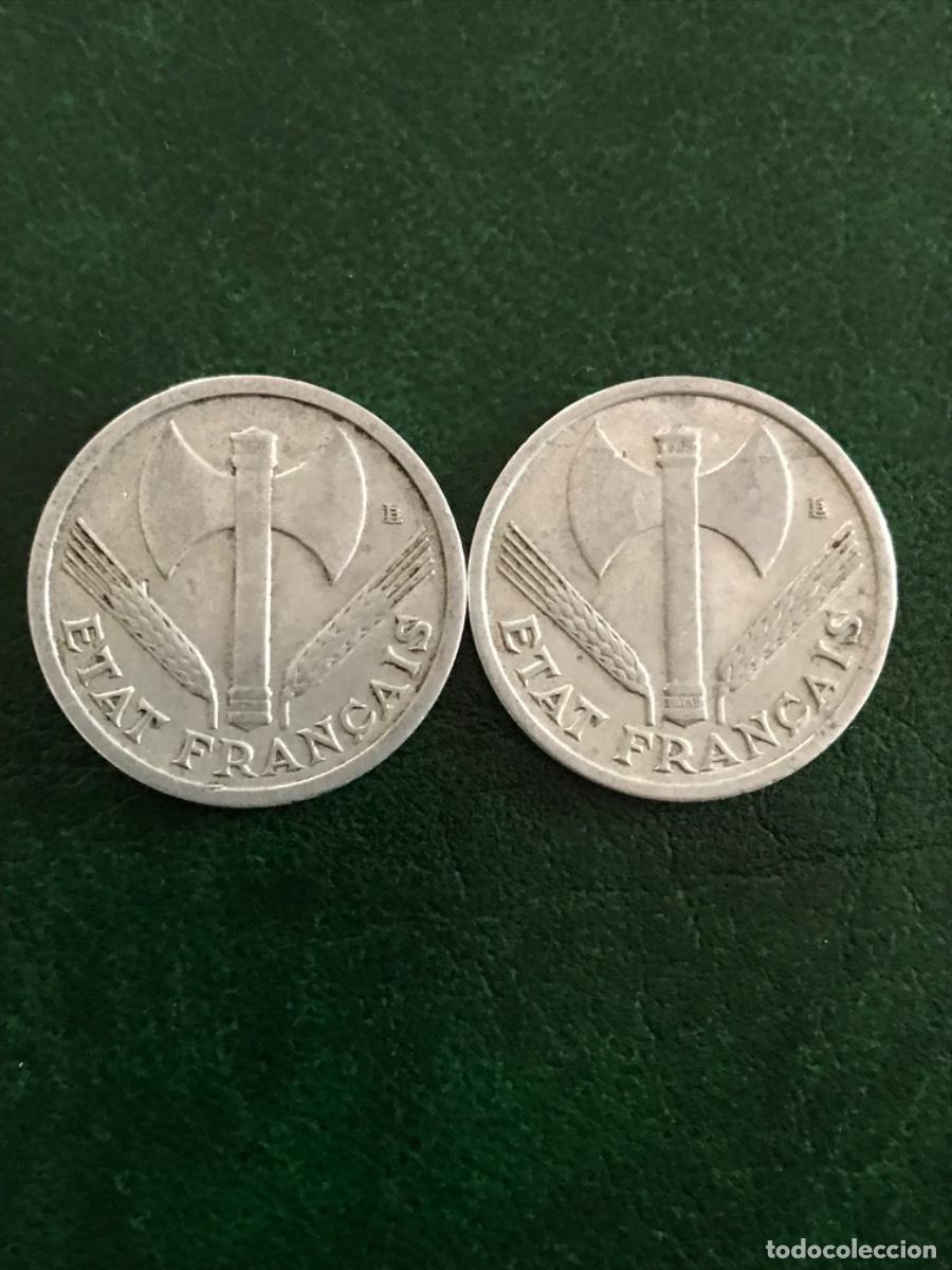 Monedas antiguas de Europa: 2 Monedas de Francia - Foto 2