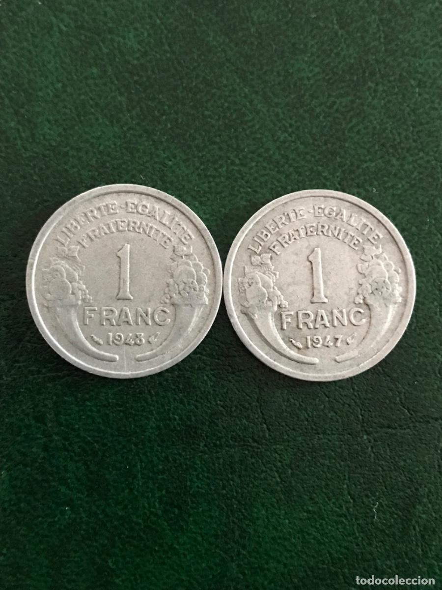 Monedas antiguas de Europa: 2 Monedas de Francia - Foto 1