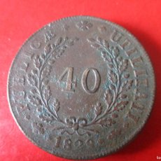 Monedas antiguas de Europa: PORTUGAL.40 REIS DE MIGUEL I. 1829