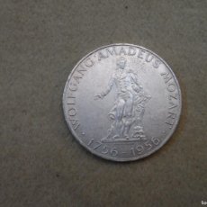 Monedas antiguas de Europa: 25 SCHILLING DE PLATA WOLFGANG AMADEUS MOZART. AUSTRIA AÑO 1956 M.B.C.