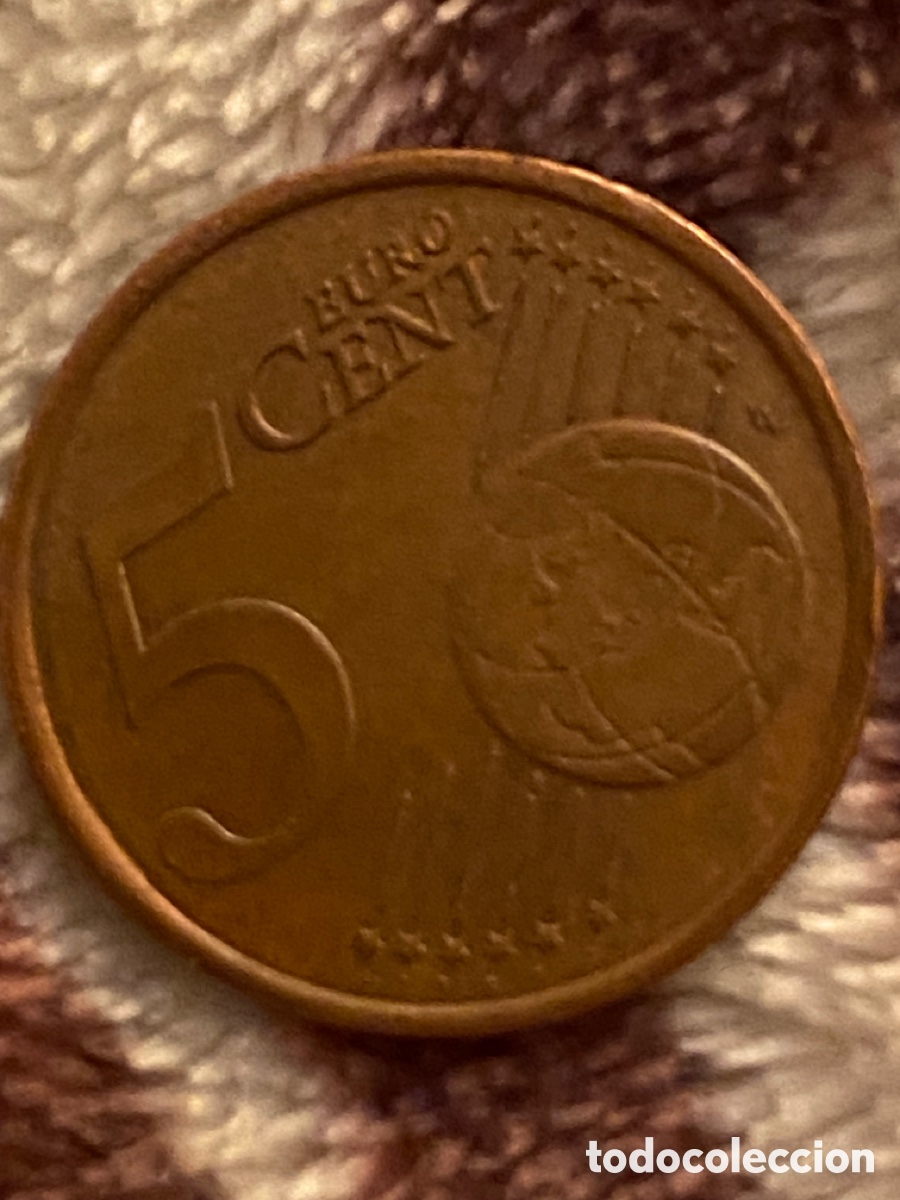 Monedas antiguas de Europa: Moneda de 5 c&eacute;ntimos acu&ntilde;ada en el 1999 Francesa - Foto 2