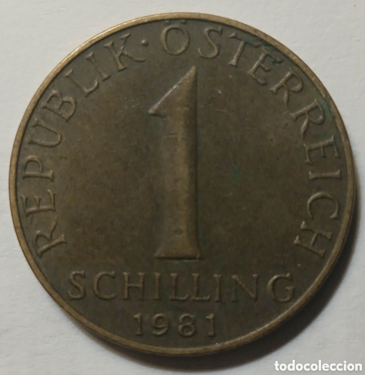 Monedas antiguas de Europa: 1 SCHILLING/1981 (AUSTRIA) - Foto 1